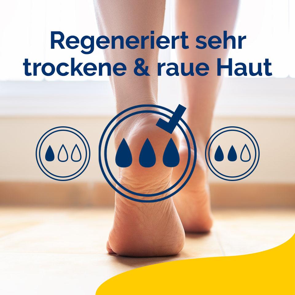 Scholl DE Care Scholl Regenerierender Fußbalsam 75ml - Für sehr trockene und raue Haut