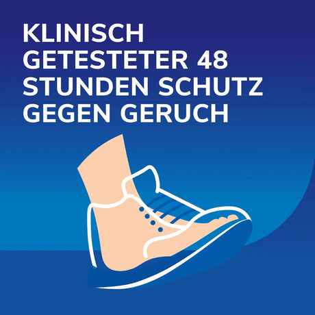 Scholl DE Aid Dr. Scholl’s Ultra Geruchsstopp Fußpuder mit Sweat Max Technologie