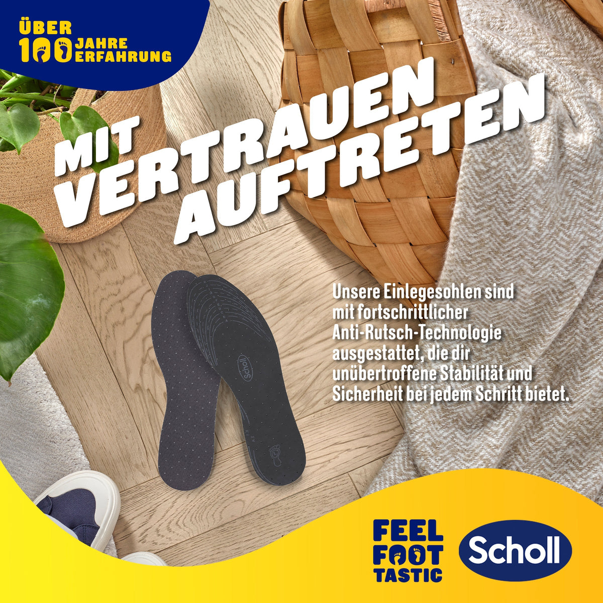 Scholl DE Insoles 35.5 - 40.5 Scholl Frische Einlegesohlen