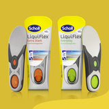 Scholl DE Insoles Scholl LiquiFlex Komforteinlegesohlen Everyday L, mehr Polsterung durch Memory Foam und Unterstützung des Fußgewölbes, 1 x 2 Stück