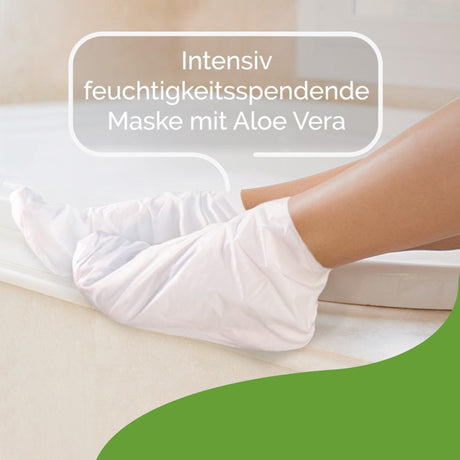 Scholl Site DE Care Scholl ExpertCare intensiv pflegende Fußmaske in Socken – intensiv  feuchtigkeitspendende Maske mit Aloe Vera