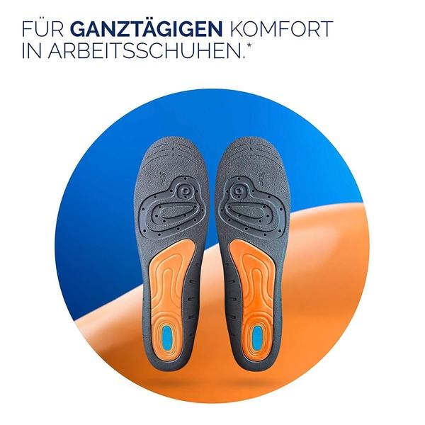 Scholl Site DE Insoles 35.5 - 40.5 Scholl GelActiv Einlegesohlen Work Women
